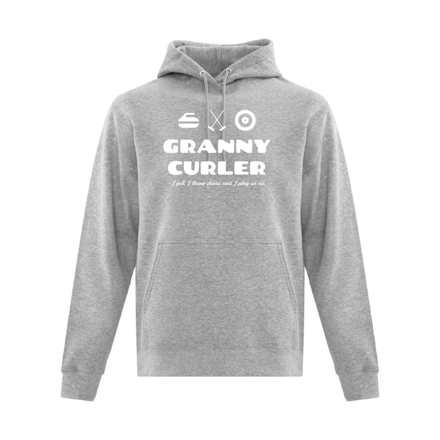 Mom Hoodie, Grey