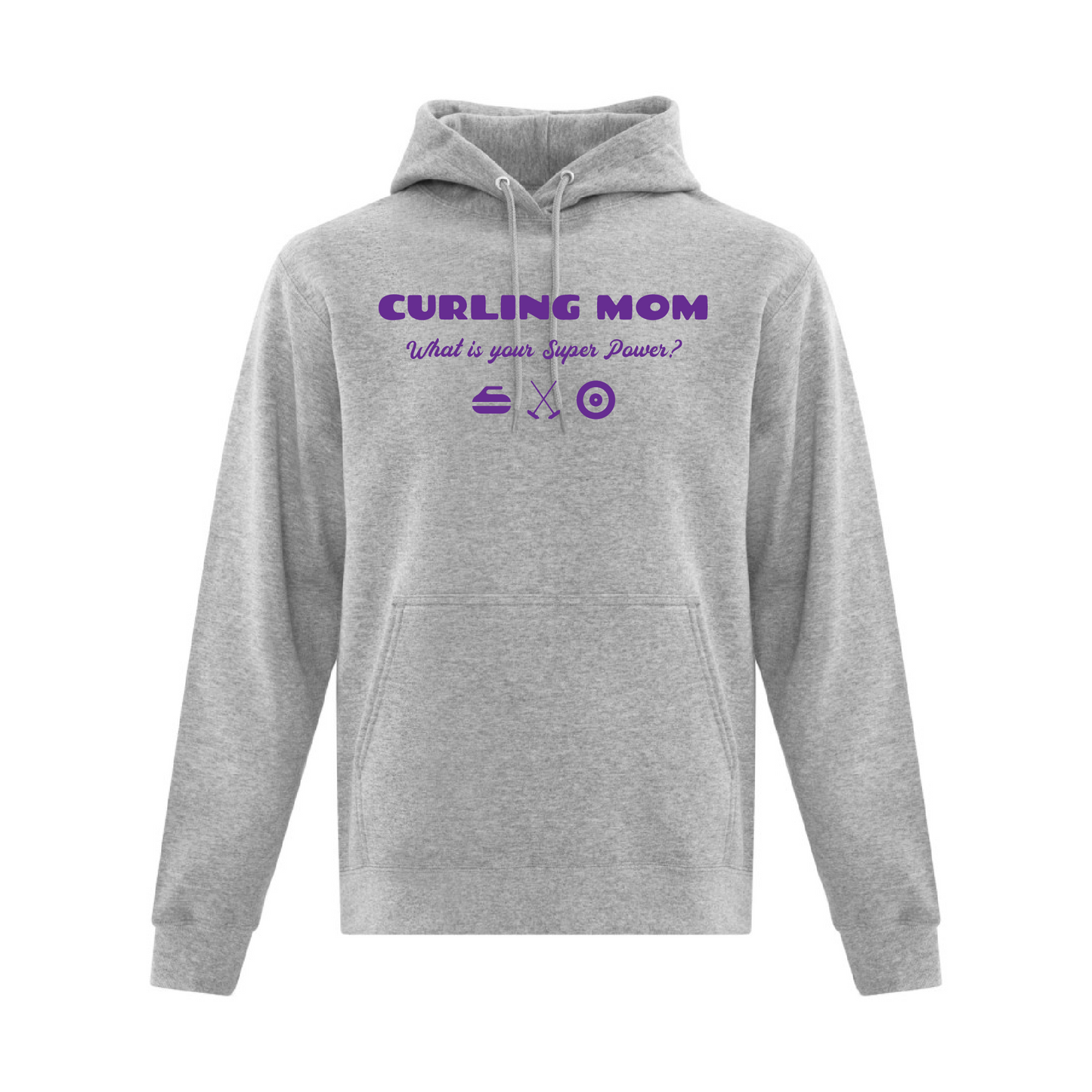 Mom Hoodie, Grey