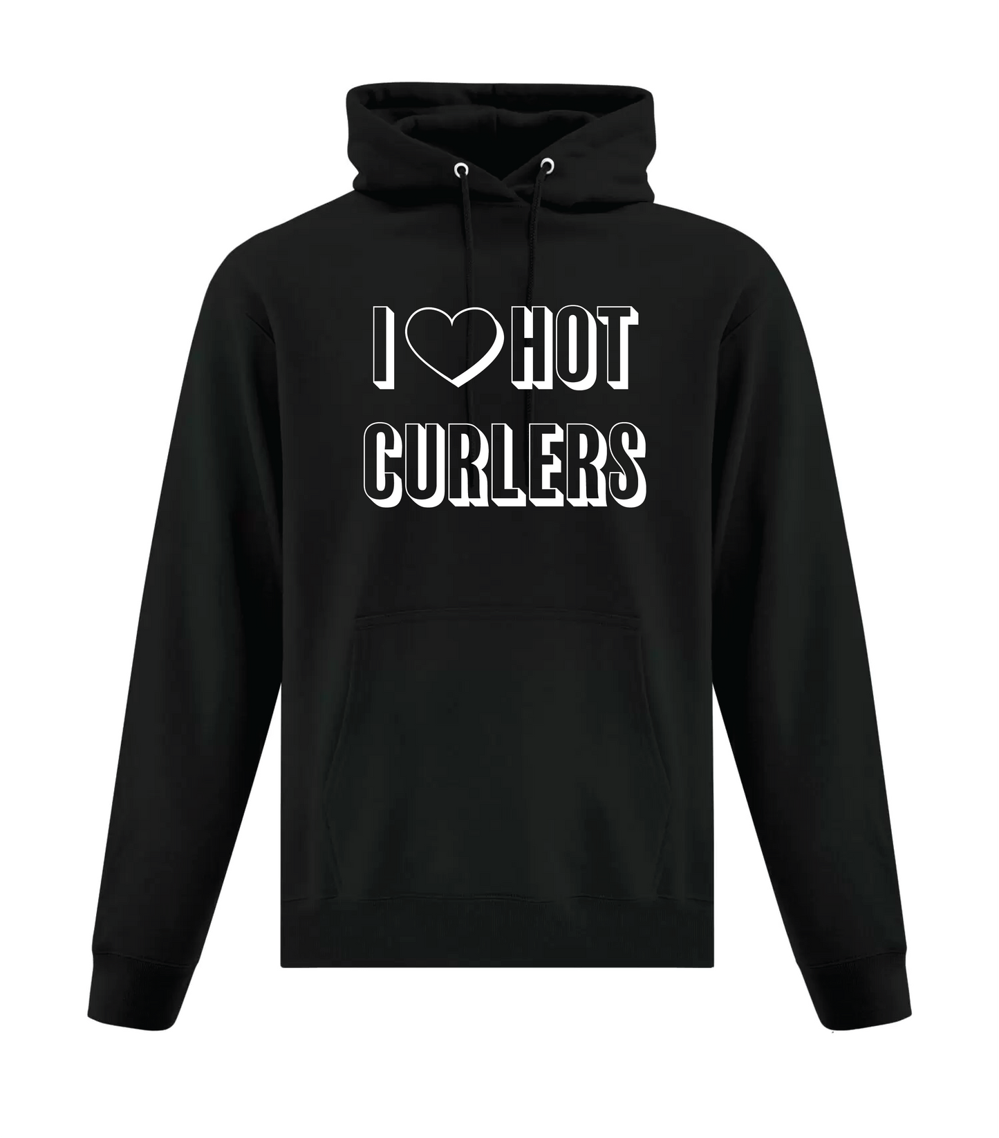 I Love Curlers Hoodie