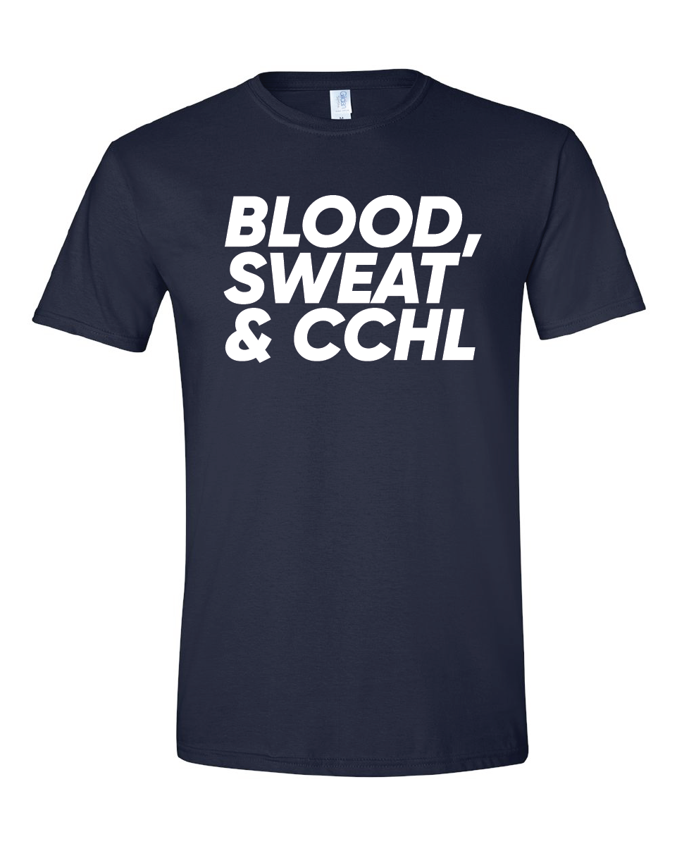 Blood, Sweat, CCHL Tee